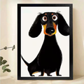 Modern Pet Canvas Framed Art Wall Decor– Perfect for Any Space-H043