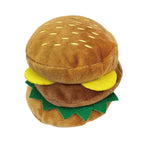 Cute Hamburger Chicken Leg Pet SoundingTeddy Dog Pet Toy Sounding Version