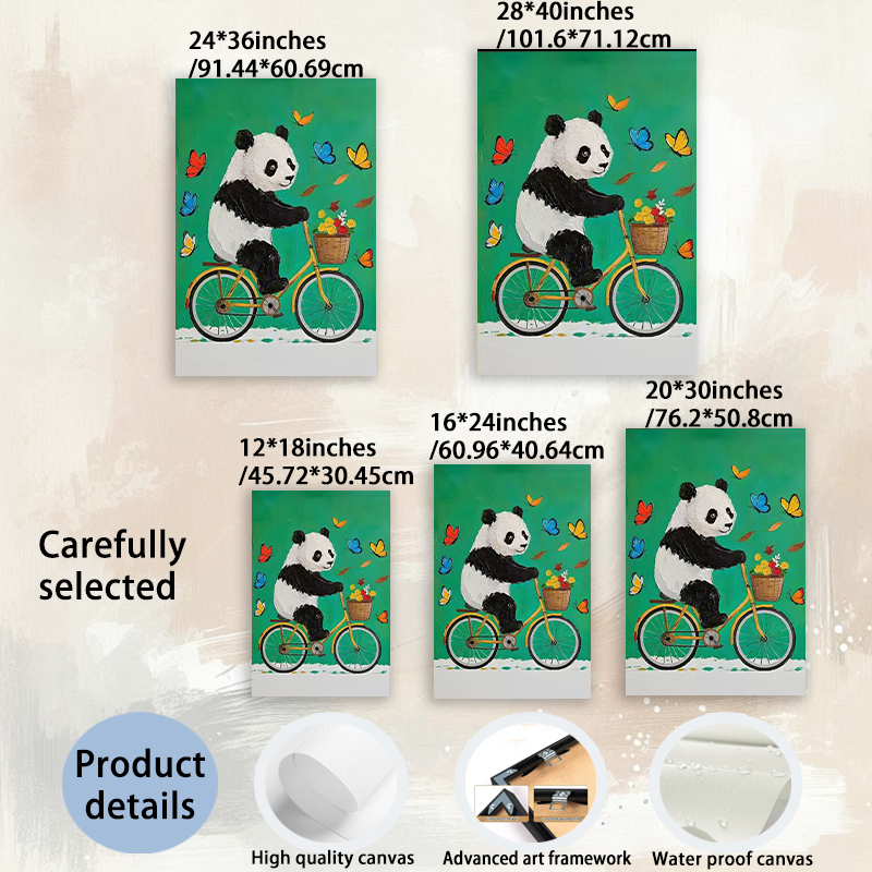 Modern Pet Canvas Framed Art Wall Decor– Perfect for Any Space-h079