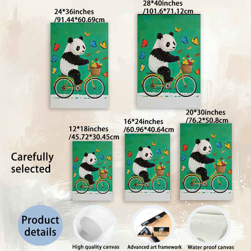 Modern Pet Canvas Framed Art Wall Decor– Perfect for Any Space-h079