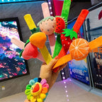 Cartoon plush slap-slapping circlet cute decorative slap-slapping bracelet