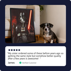 The Sci Fi Lord - Custom Pet Canvas