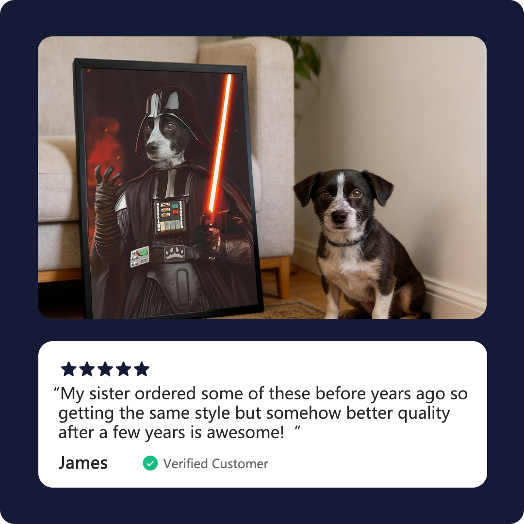 The Sci Fi Lord - Custom Pet Canvas