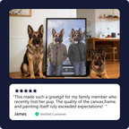 The Winchesters - Custom Pet Canvas