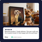 The pet Hamilton - Custom Pet Canvas