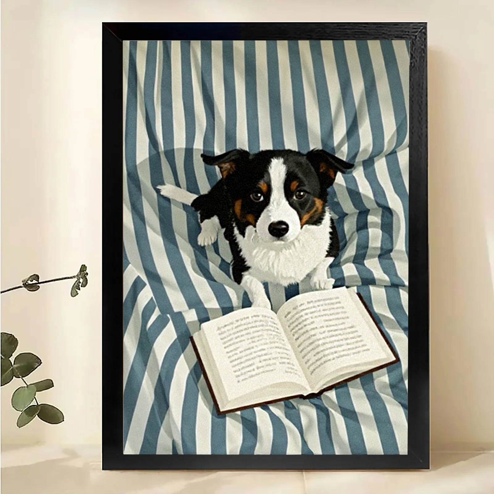 Modern Pet Canvas Framed Art Wall Decor– Perfect for Any Space-H101