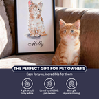 Hand Drawn Pet Portrait - Modern Pet Portrait