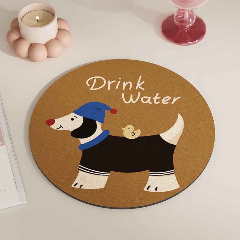 Dachshund Coasters - Slip-Resistant, Heat-Resistant, Easy to Clean