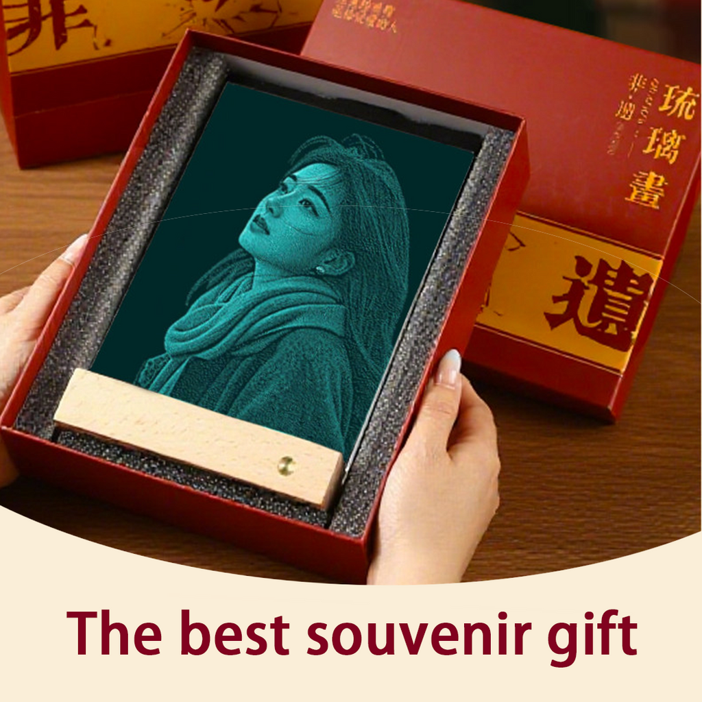 Customized high-end handmade glass paintings