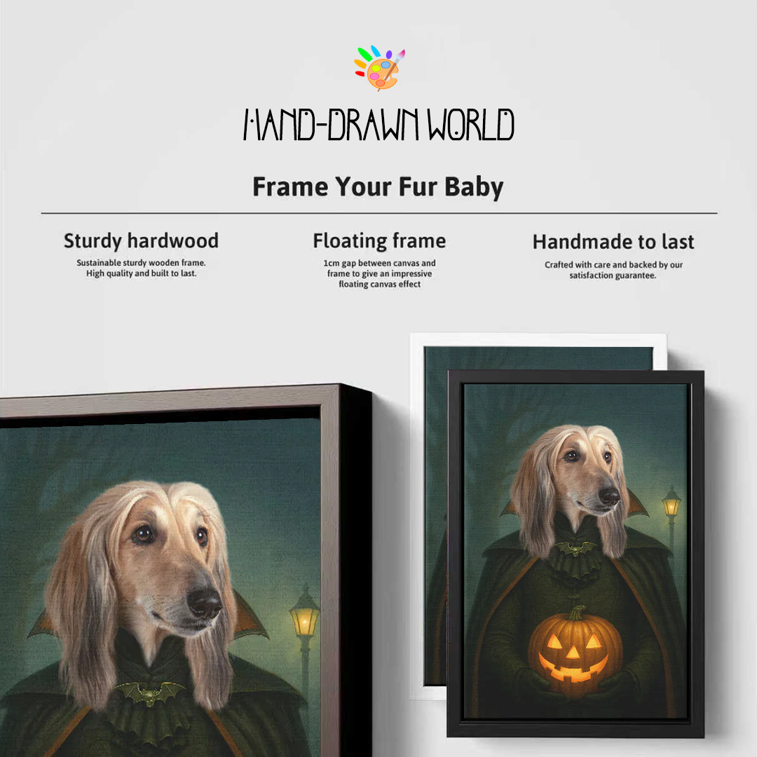 Count Barkula - Custom Pet Canvas