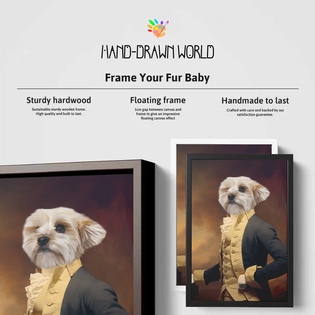 The pet Hamilton - Custom Pet Canvas