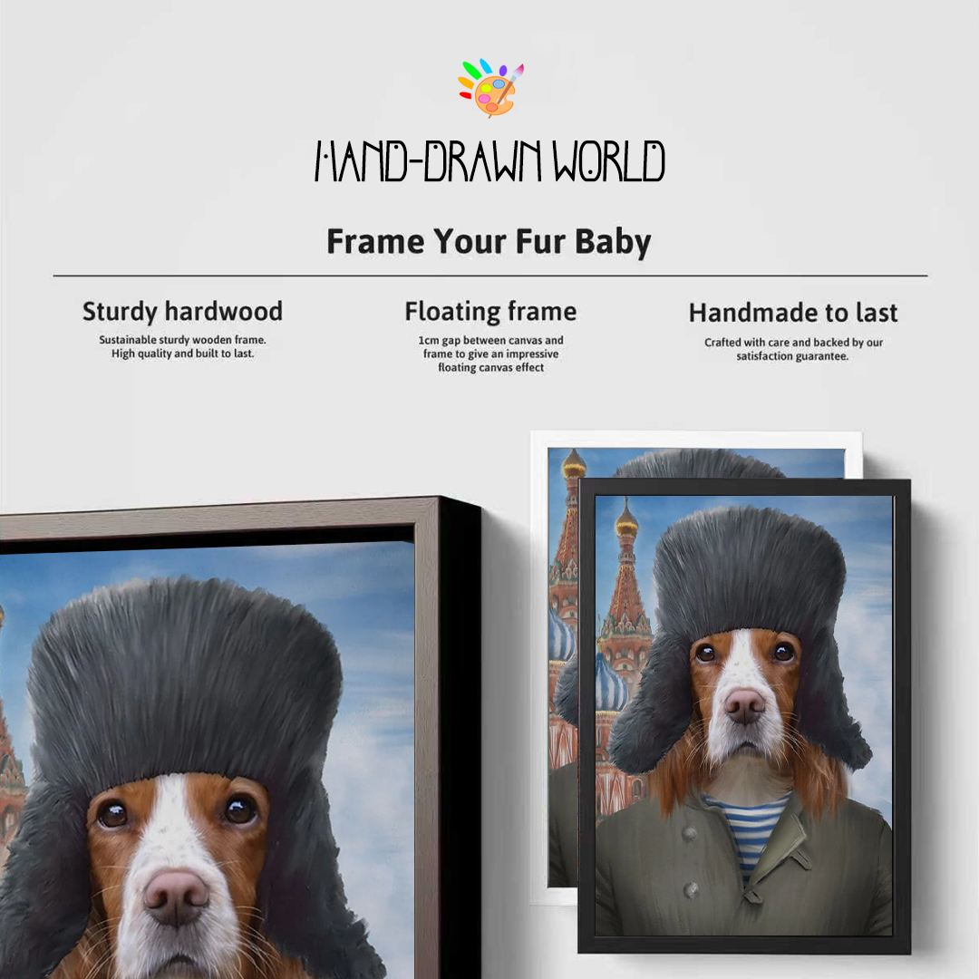 The Russian - Custom Pet Canvas