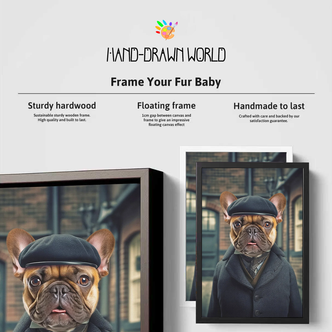 The English Gent - Custom Pet Canvas