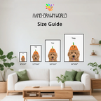 Halloween Pet Portrait - Modern Pet Portrait