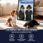 The Blues Brothers - Custom Pet Canvas