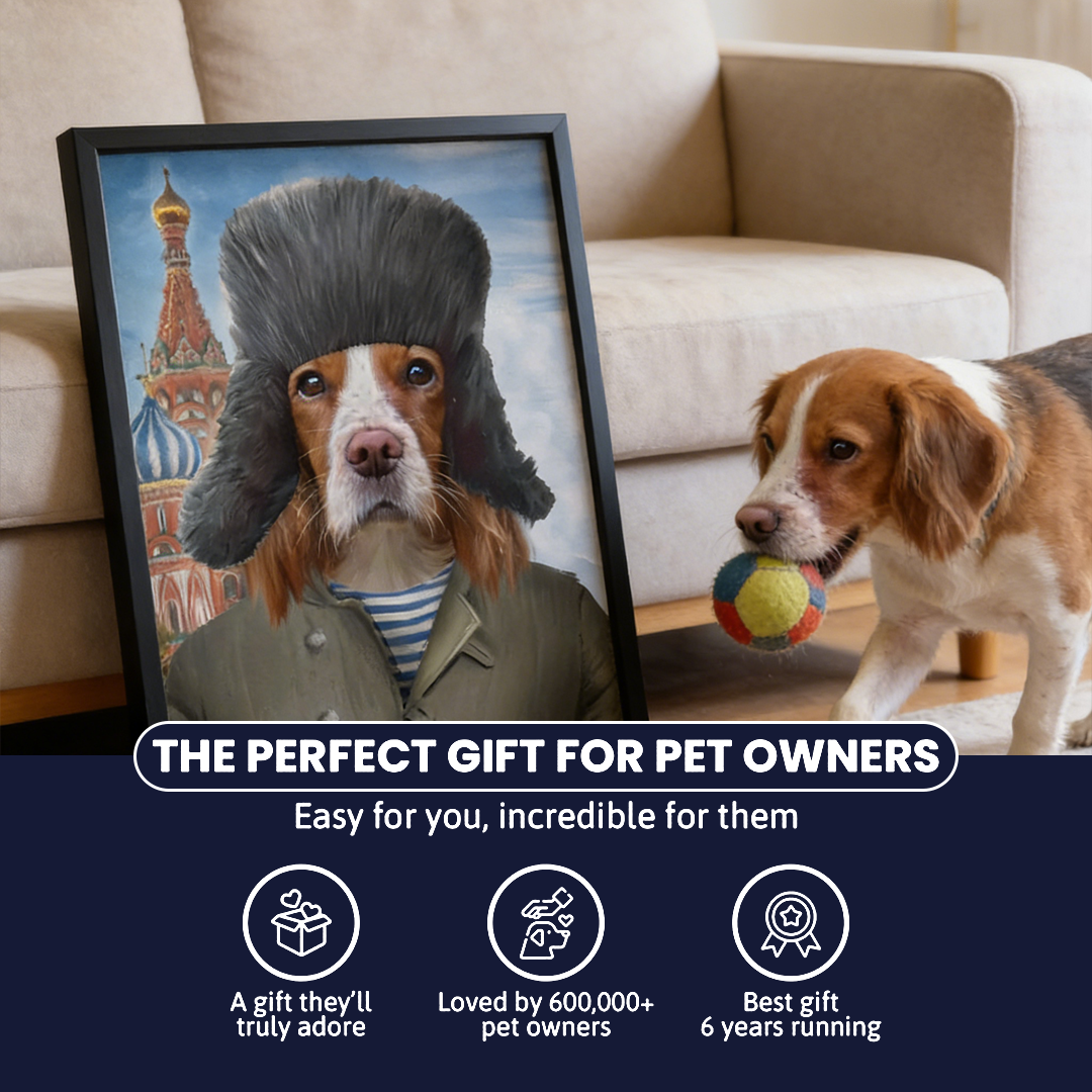 The Russian - Custom Pet Canvas