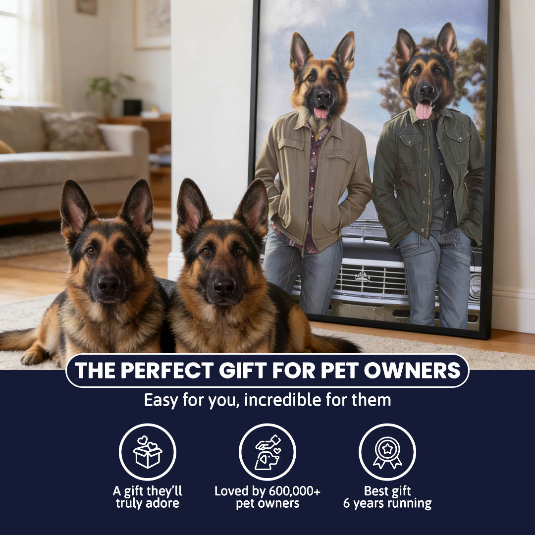 The Winchesters - Custom Pet Canvas