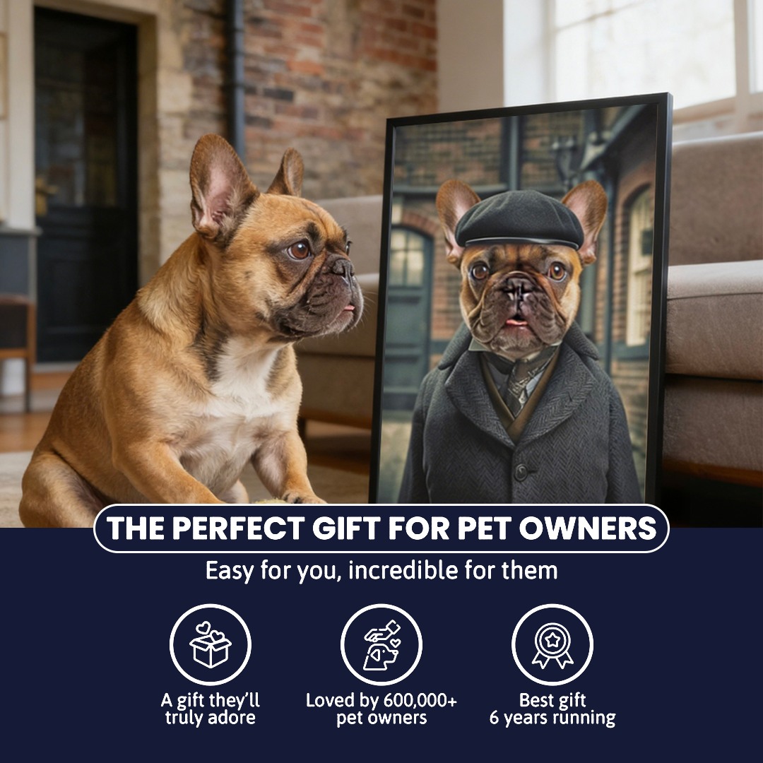 The English Gent - Custom Pet Canvas