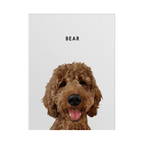 Custom One Pet Portrait -Modern Pet Portrait