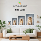 College Yearbook Style -Modern Pet Portrait