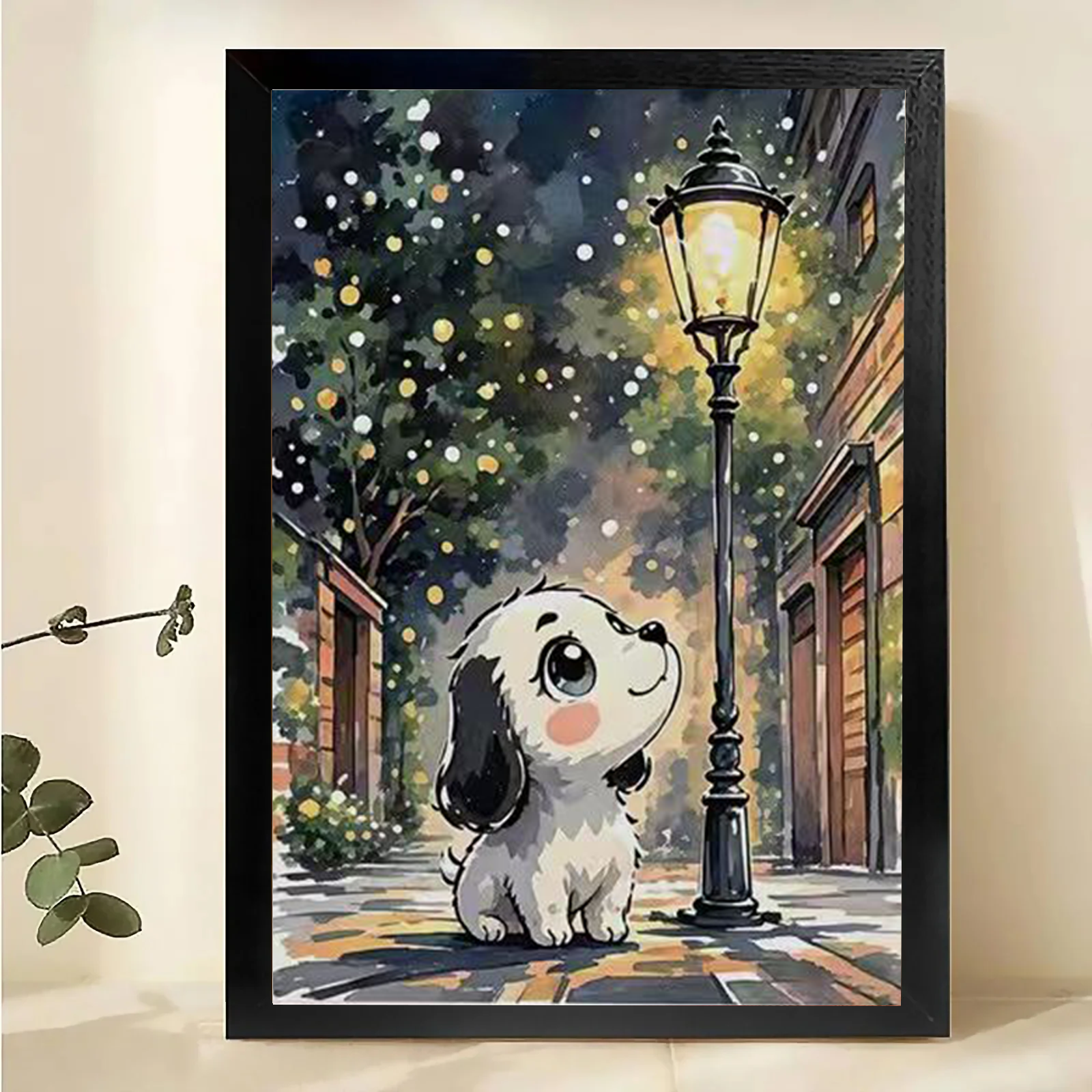 Modern Pet Canvas Framed Art Wall Decor– Perfect for Any Space-H059