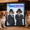 The Blues Brothers - Custom Pet Canvas