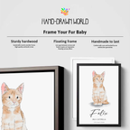 Hand Drawn Pet Portrait - Modern Pet Portrait