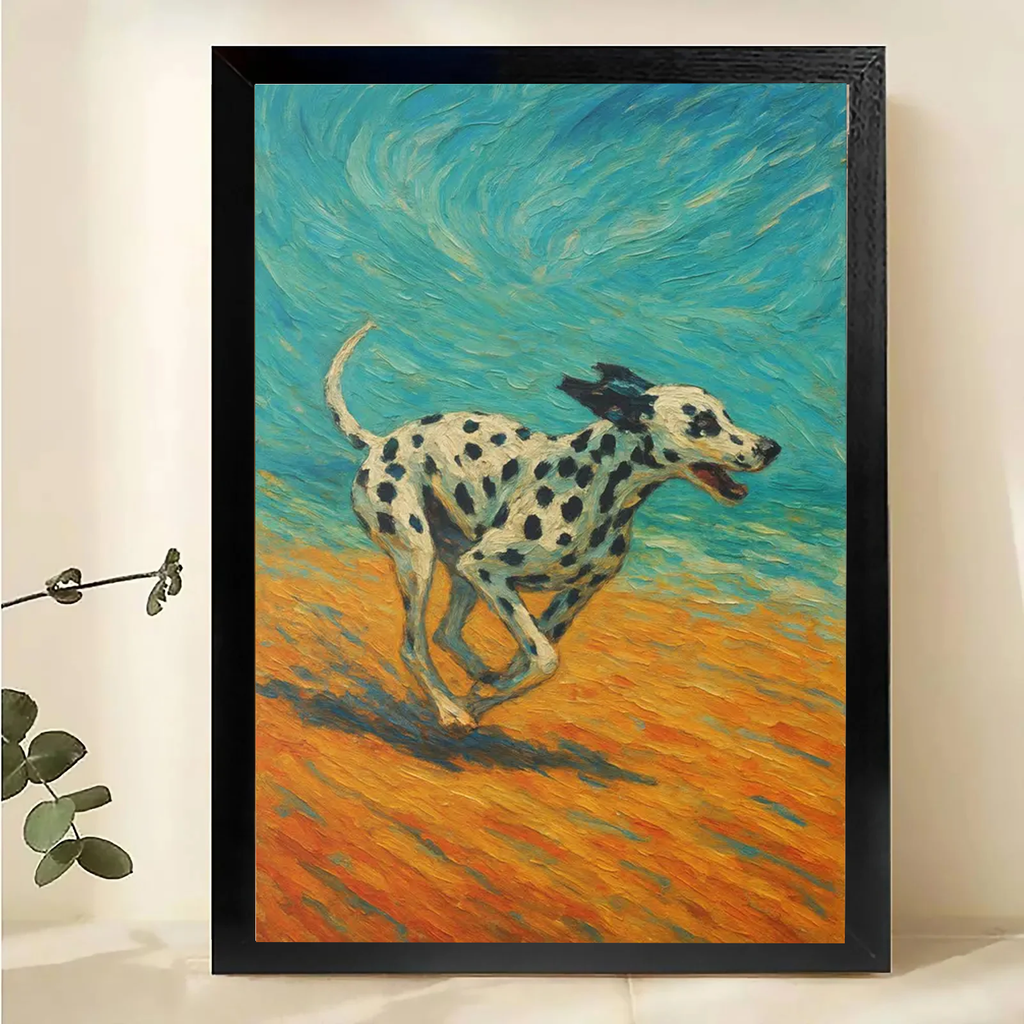 Modern Pet Canvas Framed Art Wall Decor– Perfect for Any Space-h070