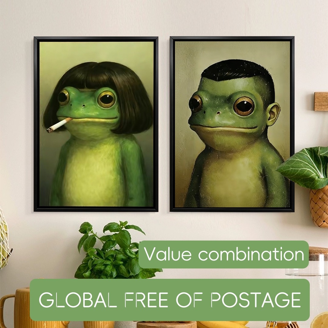 Modern Pet Canvas Framed Art Wall Decor– Perfect for Any Space - H160