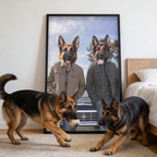 The Winchesters - Custom Pet Canvas