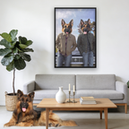 The Winchesters - Custom Pet Canvas