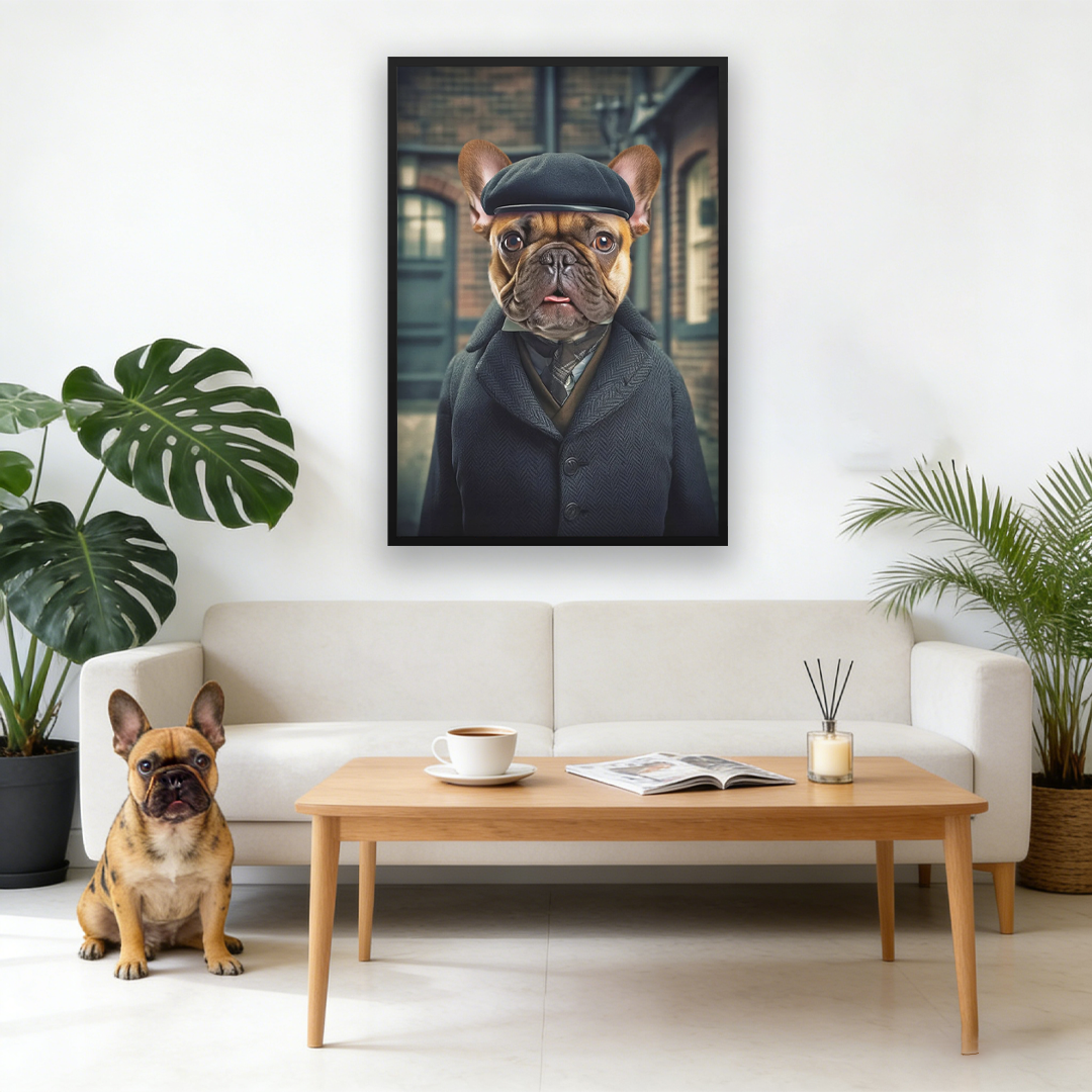 The English Gent - Custom Pet Canvas