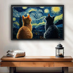 Modern Pet Canvas Framed Art Wall Decor– Perfect for Any Space - H017