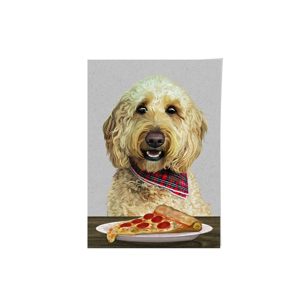 Pet with Pizza  - Custom Pet Poster