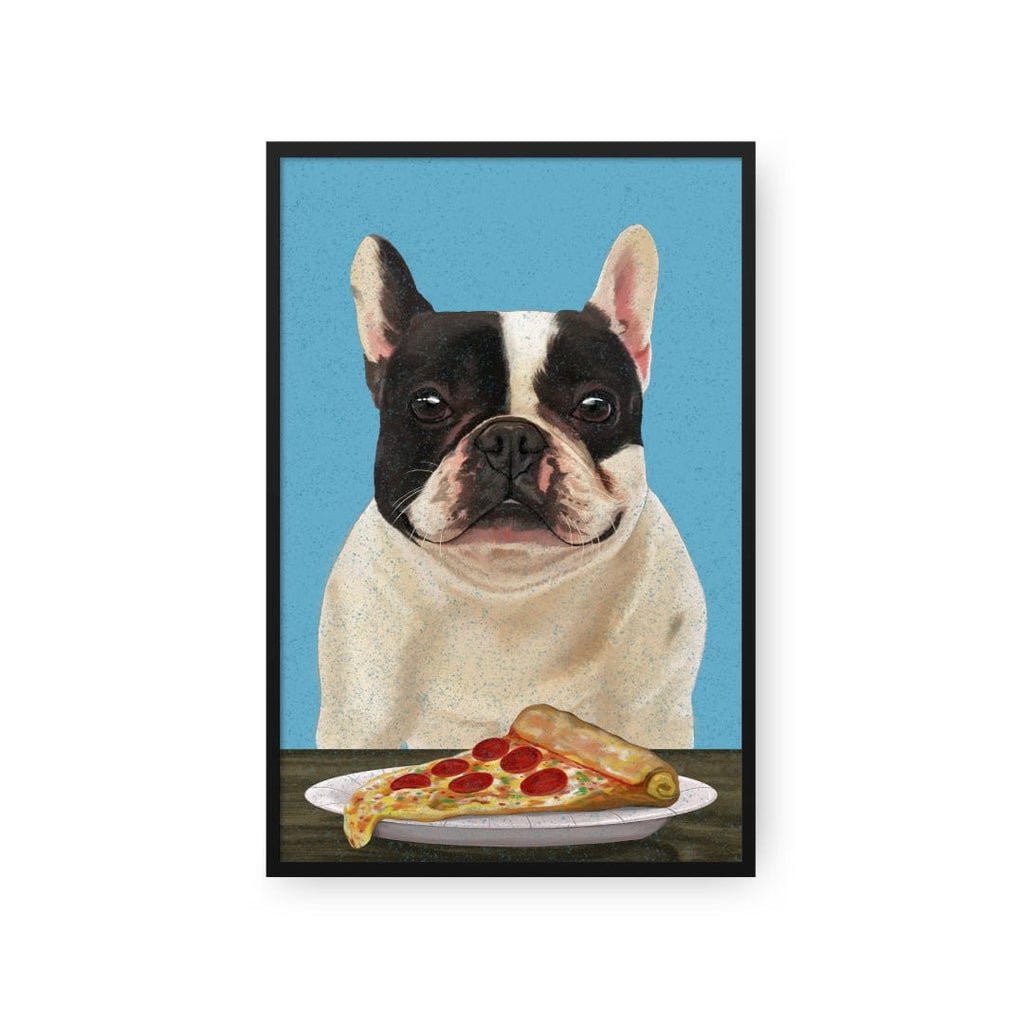 Pet with Pizza  - Custom Pet Poster