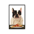 Pet with Pizza  - Custom Pet Poster