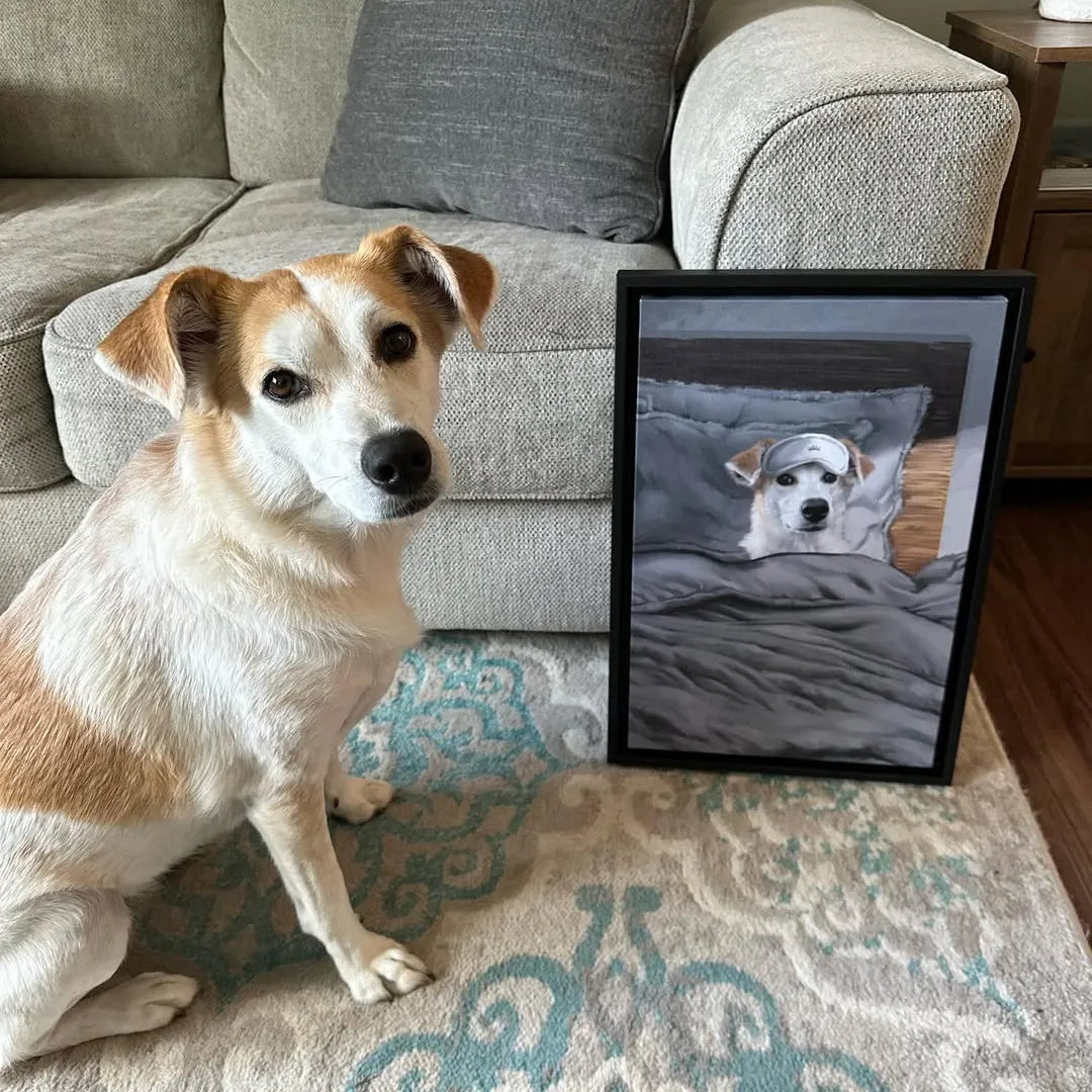 The Sleeping Pet - Custom Pet Poster