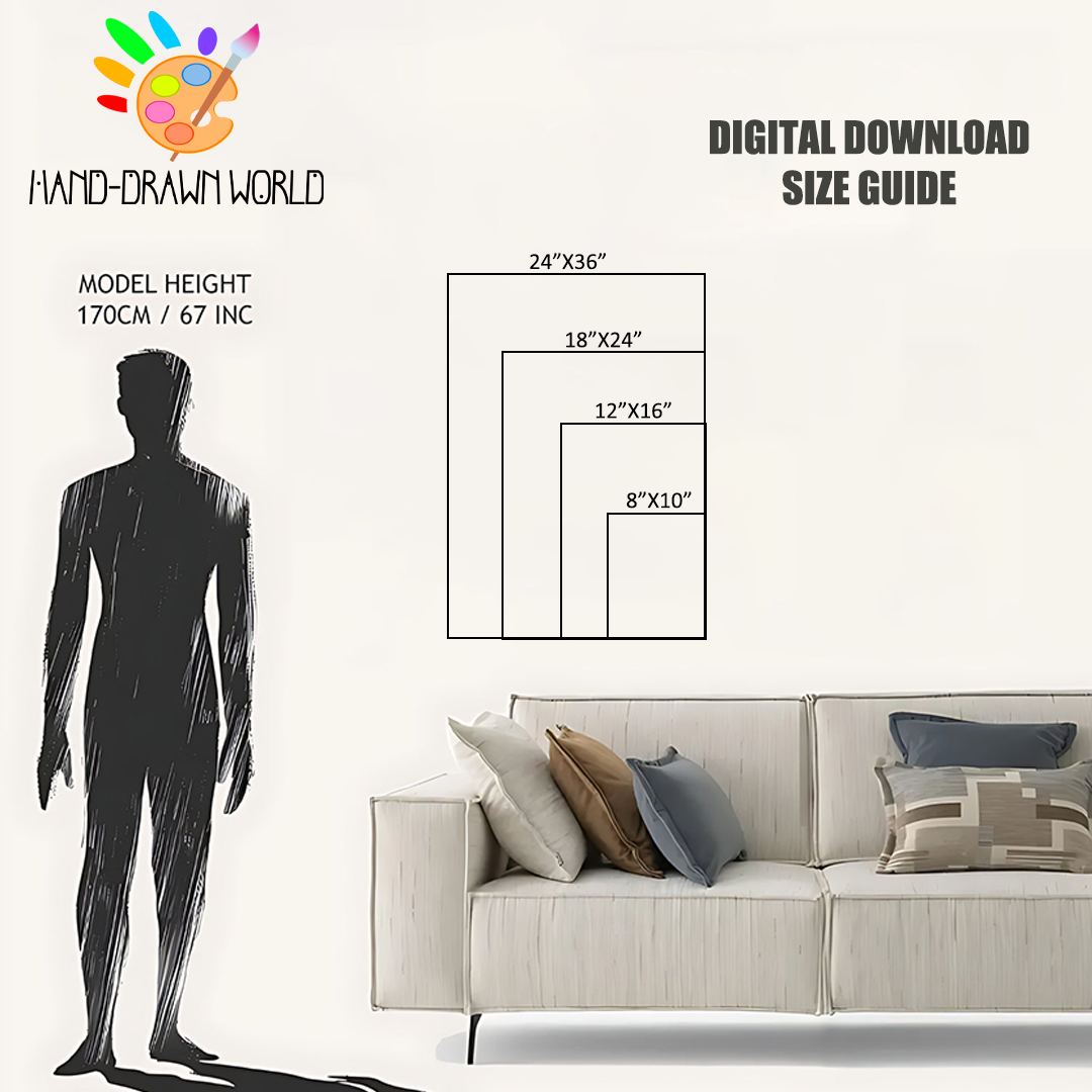 Modern Pet Canvas Framed Art Wall Decor– Perfect for Any Space - h015