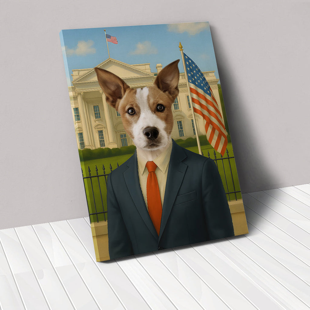 The POTUS - Custom Pet Canvas