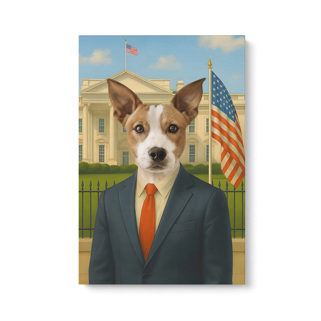 The POTUS - Custom Pet Canvas