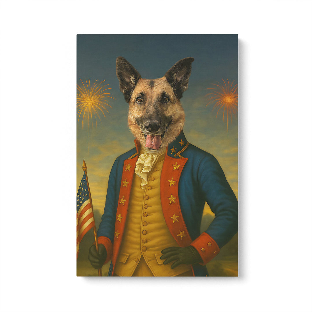 The 4th of July - Custom Pet Canvas