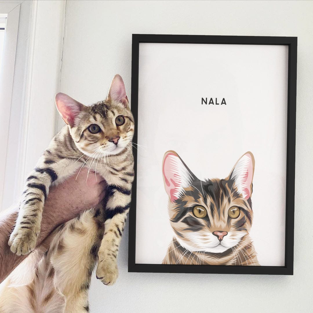 Modern Pet Portrait -not just dog