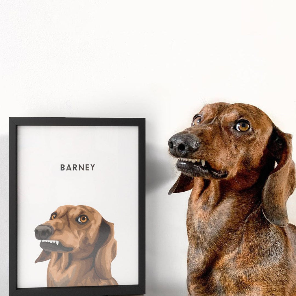 Modern Pet Portrait -not just dog