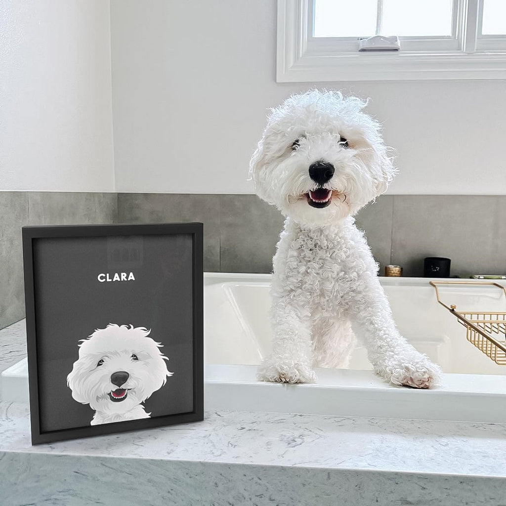 Modern Pet Portrait -not just dog