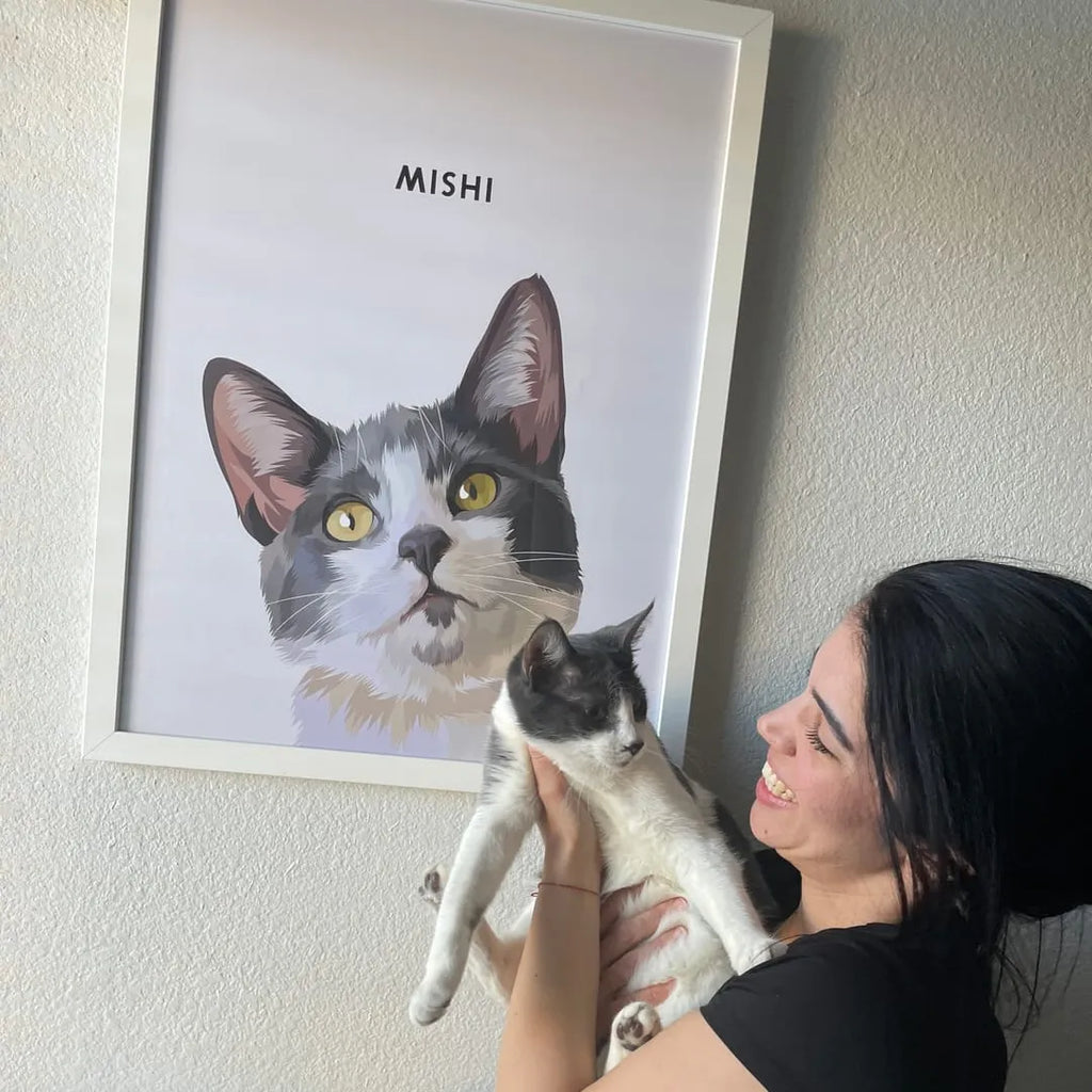 Modern Pet Portrait -not just dog