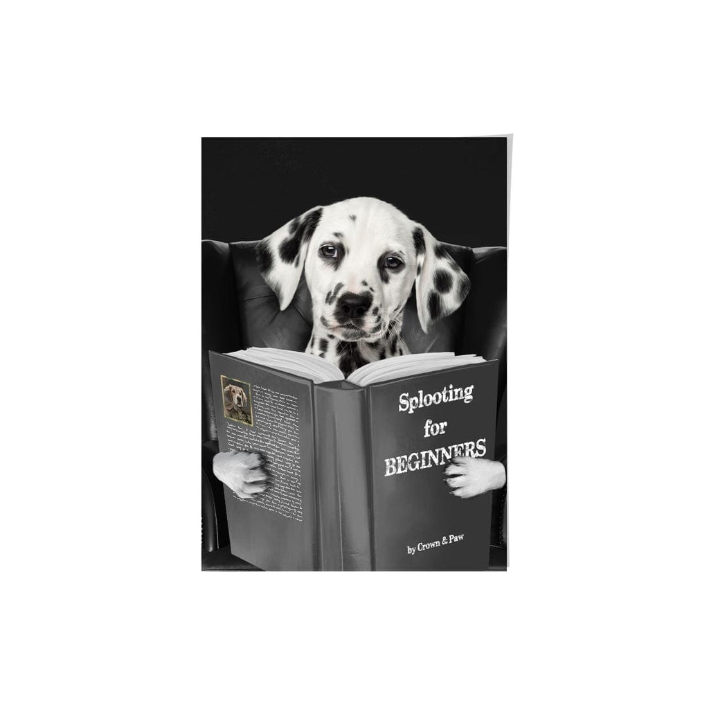 Pet Reading a Book-Custom Pet Poster