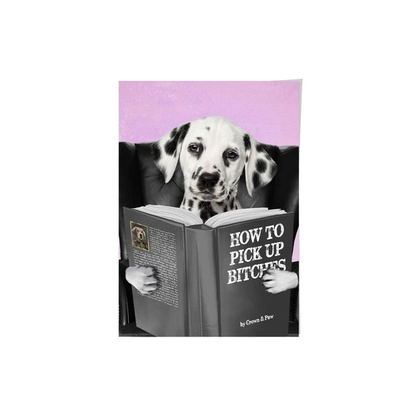 Pet Reading a Book-Custom Pet Poster