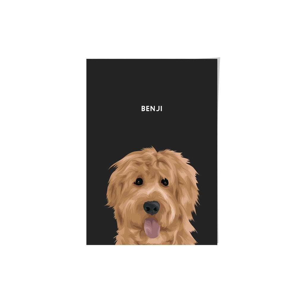 Modern Pet Portrait -not just dog