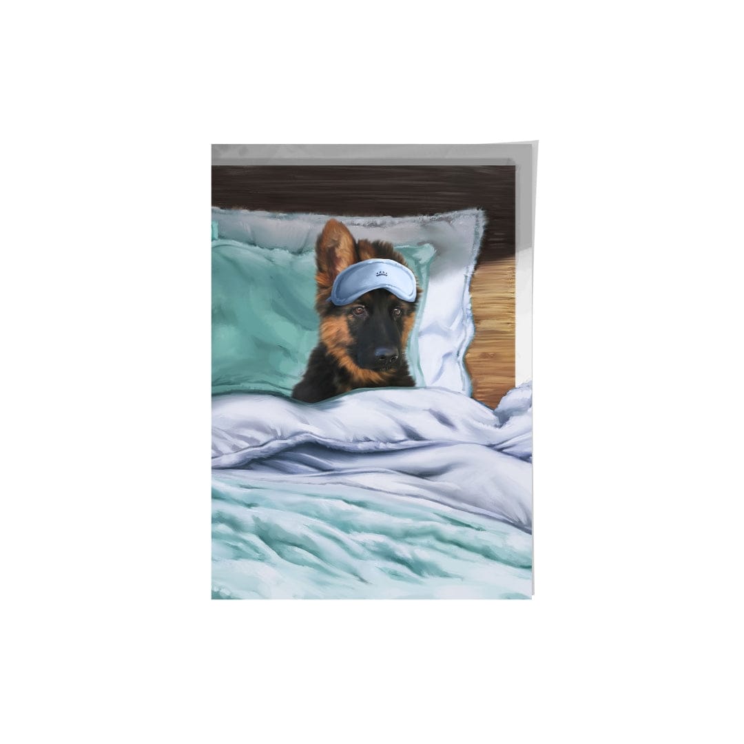 The Sleeping Pet - Custom Pet Poster
