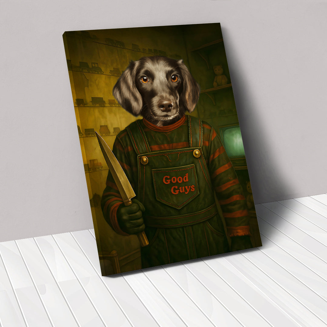 Puppy's Play - Custom Pet Canvas